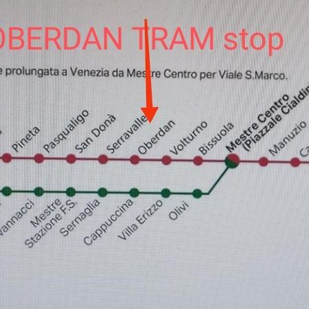 Sunshine30Mt Tram Ingresso Indipendente Wifi Venezia Free Park Veneza Exterior foto